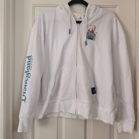 Disneyland Zippered Hoodie Cinderella's Castle, EUC! Size Large. - Picture 3 of 6